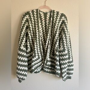 Handmade crochet cardigan